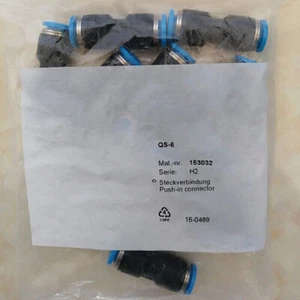 10PCS New For Festo QS-4 153031 QS-6 153032 QS-8 153033 Connector