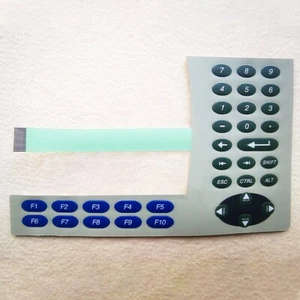 For PanelView Plus 600 2711P-B6M8A 2711P-B6M8D Keypad Membrane Protective Film