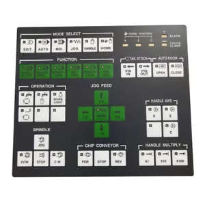 For Doosan CNC Machine Tool Operation Panel KB09A1HCJ Button Protective Film