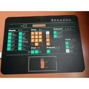 1PC Membrane Keypad For York Air Conditioning Keyboard 024-30910-000 Button Film