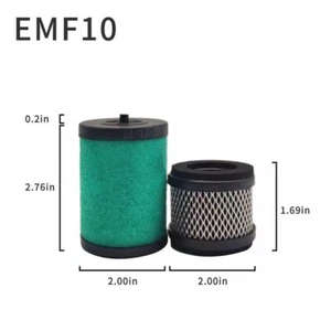 New Alternative Replacement Filter Kit For Edwards EMF10 A22304198 & A22304079