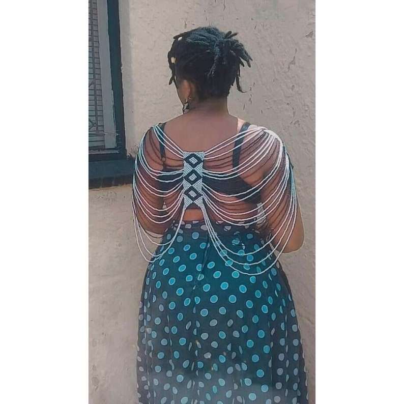 Zulu full beaded vest |Handmade Zulu beadsl Zulu beaded Neckpiece