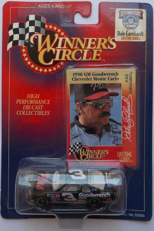 Winners Circle 1998 Chevrolet Monte Carlo 1/64 Scale similar to Hot Wheels Sealed Model