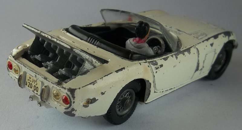 RARE Corgi Toys James Bond Toyota 2000 GT VINTAGE 1960's Model Made in England Model Car