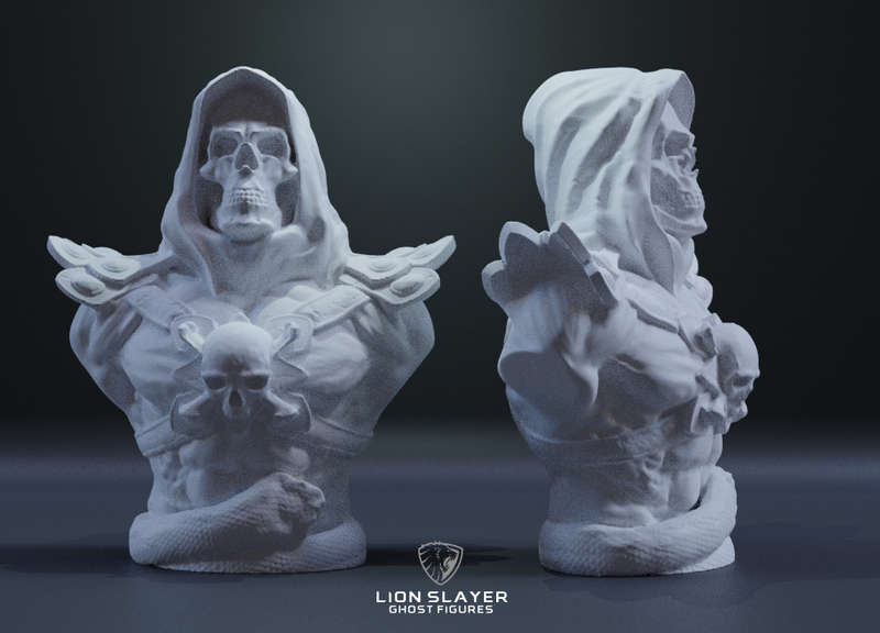 Masters of the Universe Skeletor Bust (15cm) **Customizable**