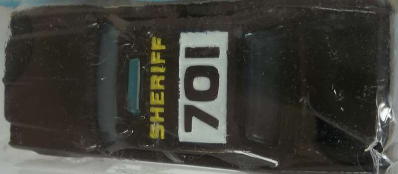 Hot Wheels No. 2019 Police Patrol HOTWHEELS Like Matchbox scale Sealed in Bubble Vintage