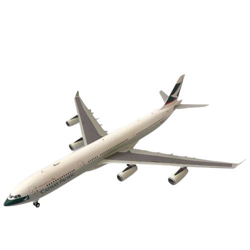 1:200 Scale, Cathay Pacific, Airbus A340-300, Diecast Display Model Aircraft