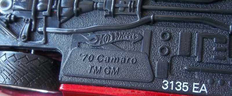 Hot Wheels 1/43 LARGER 1970 Chevrolet Camaro RUBBER TYRES  Detailed Interior Hotwheels MATCHBOX