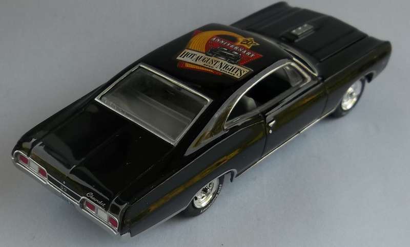 Greenlight 1967 Chevrolet Impala Rubber tyres opening bonnet like Matchbox