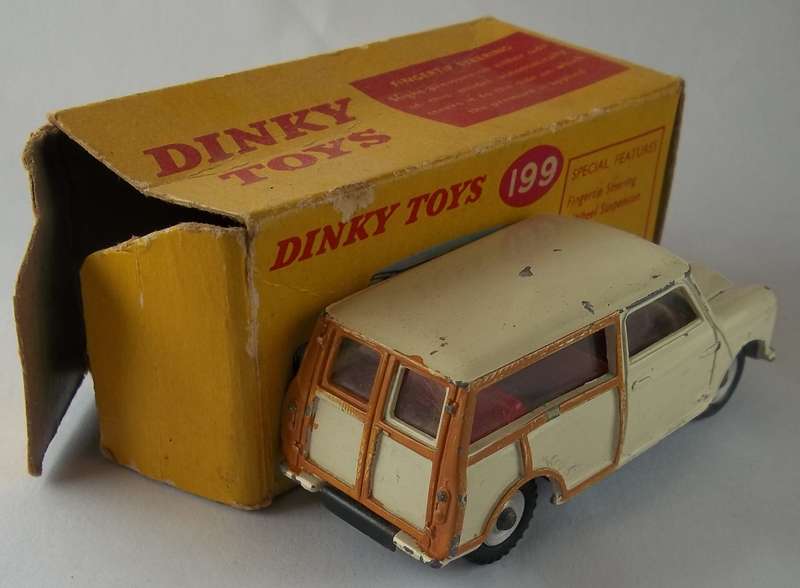 Dinky Toys #199 Austin Seven Countryman BOXED Vintage 1960's Made in England