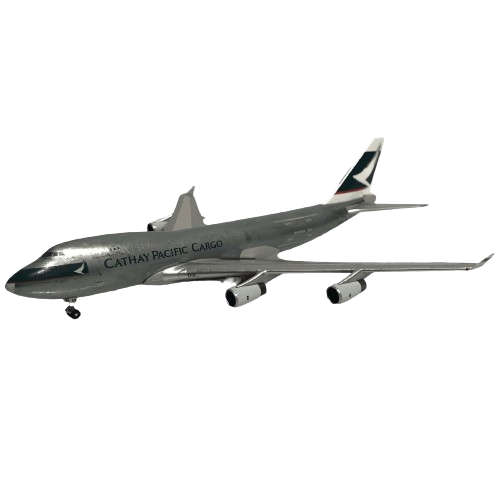 1:400 Scale, Cathay Pacific Cargo, Boeing 747-400F, Diecast Alloy Display Model.