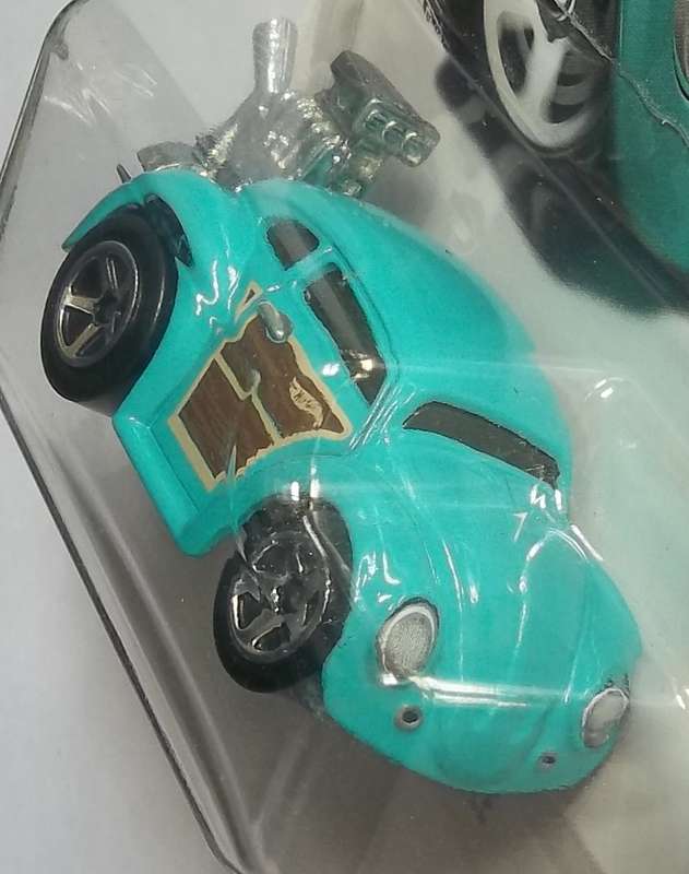 Hot Wheels TOONED Volkswagen Beetle Like Matchbox Scale HOTWHEELS 2015 VW