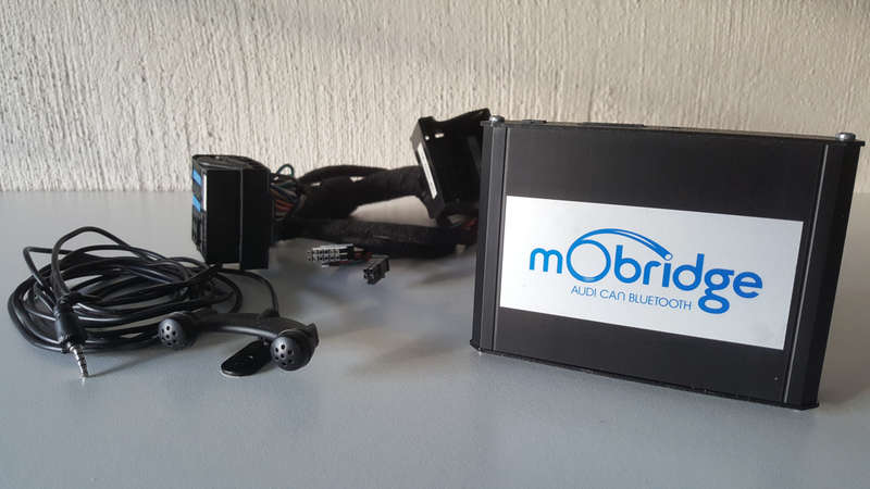 Audi mObridge Bluetooth Hands-Free Car Kit | Wiring Harness & Microphone Complete