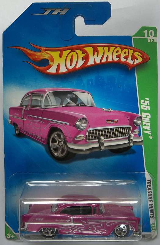Hot Wheels TREASURE HUNT 1955 Chevy Bel Air 2009 like Matchbox HOT WHEELS FULL METAL