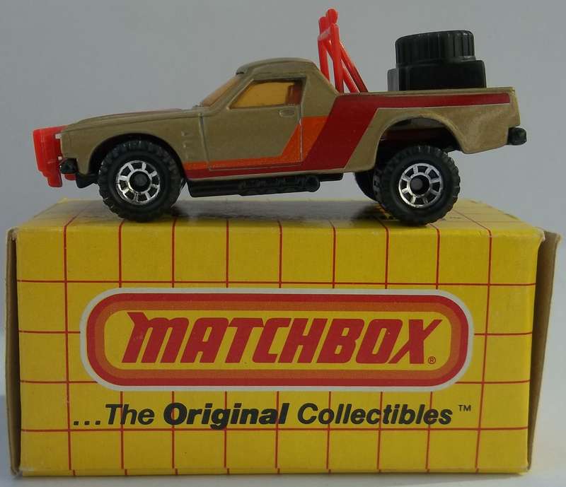 MATCHBOX Ruff Trek Bakkie Mint Boxed Model Car Die Cast Made in Macau 1980's