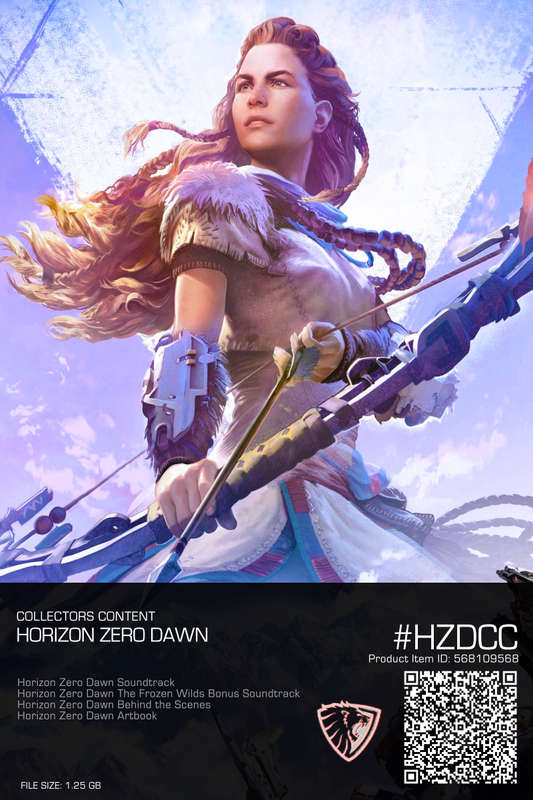 Horizon Zero Dawn Collectors Content
