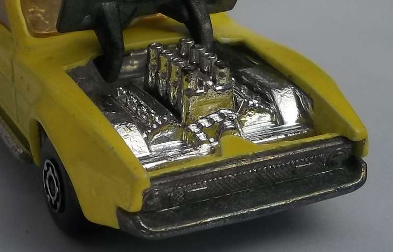 MATCHBOX Lesney Superfast #44 Ford Boss Mustang Produced in 1973 Made in England Vintage Muscle Car