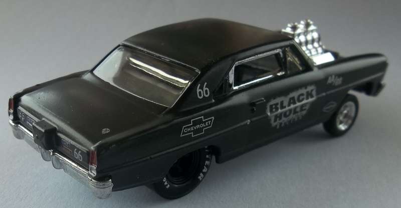 Hot Wheels Real Riders 1966 Super Chevy Nova Matchbox Scale Model Car RUBBER TIRES 2018 Model