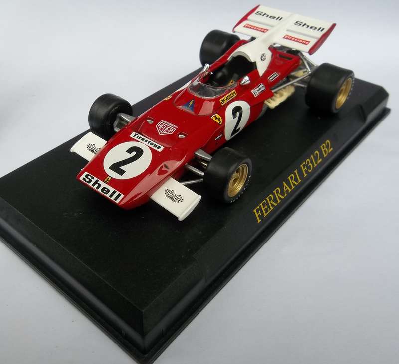 Quartzo Ferrari F312 B2 F-1 Racing Car 1/43 Scale Similar Scale to Dinky