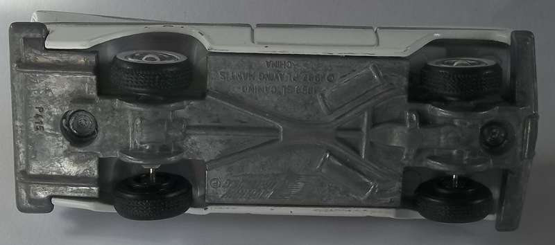 Johnny Lightning 1959 El Camino Bakkie Similar scale to Matchbox roughly 1/64 Rubber tyres