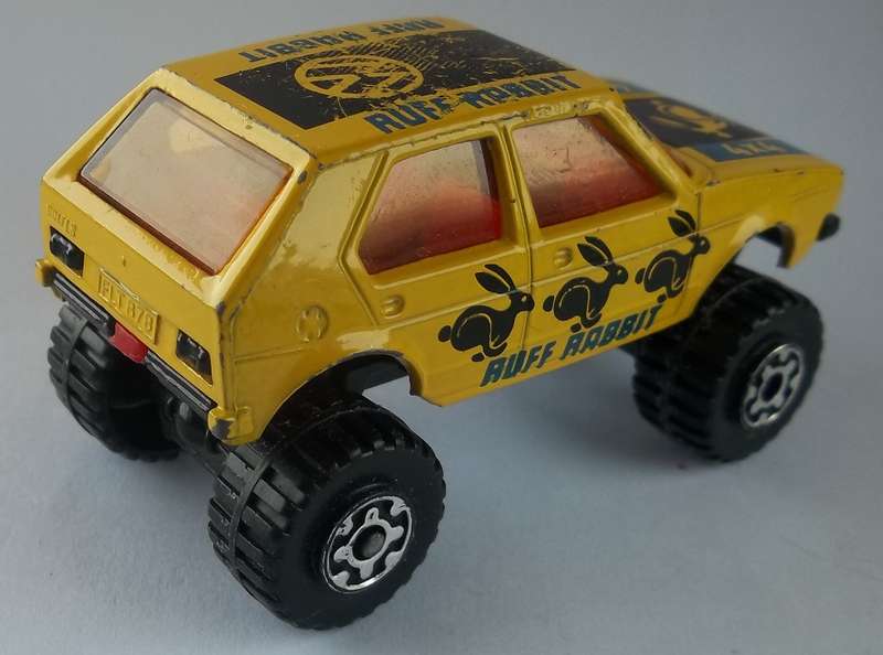 Matchbox Lesney Volkswagen Golf 4X4 Rabbit Made in 1982 Vintage Die Cast Model