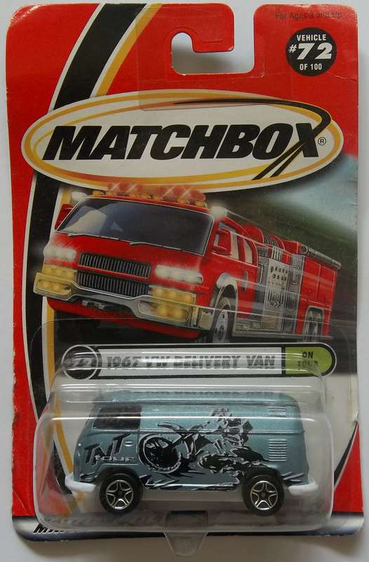 MATCHBOX Volkswagen VW Delivery Van Sealed on Card year 2000