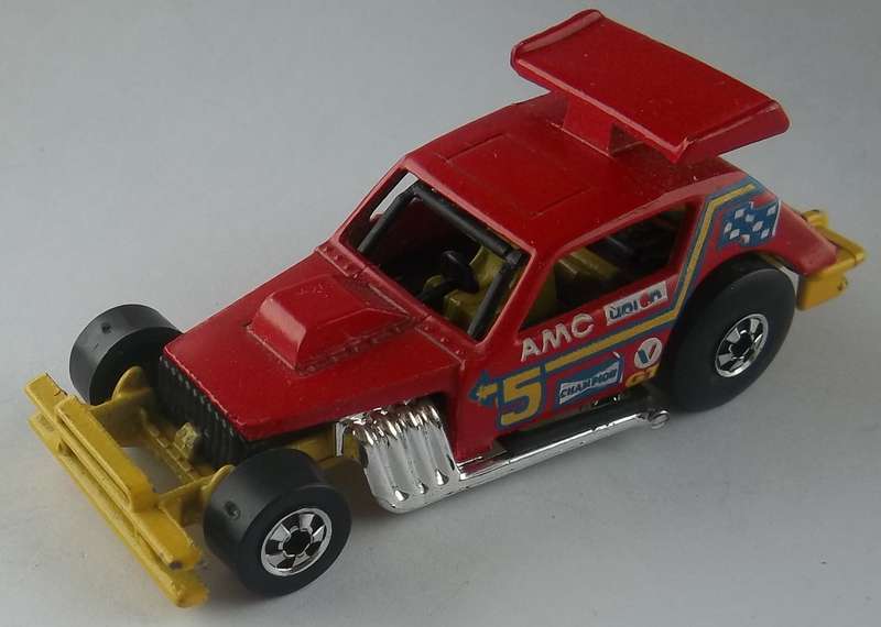 Hot Wheels AMC Greased Gremlin 1978 Vintage Like Matchbox scale HOTWHEELS