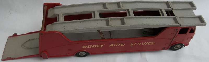 Dinky Toys #984 Car Carrier & #985 Trailer (2 Models) Vintage 1958 SUPERTOYS Rare