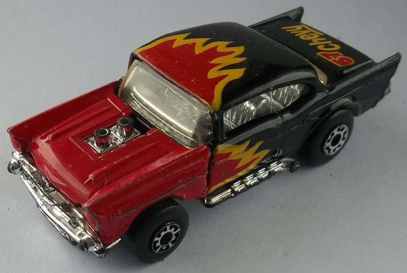 MATCHBOX Lesney  1957 Chevy Bel Air Opening Bonnet Made in Macau 1980's