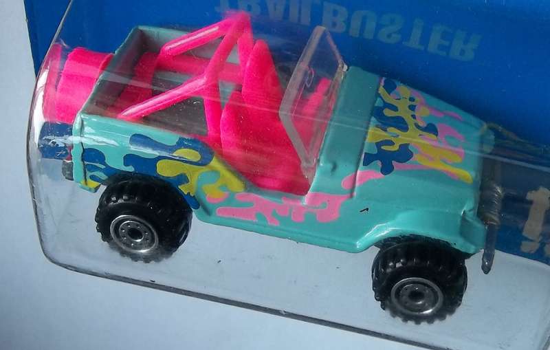 1990 HOT WHEELS Trailbuster Jeep Like Matchbox 1:64 HOTWHEELS VINTAGE SEALED MODEL