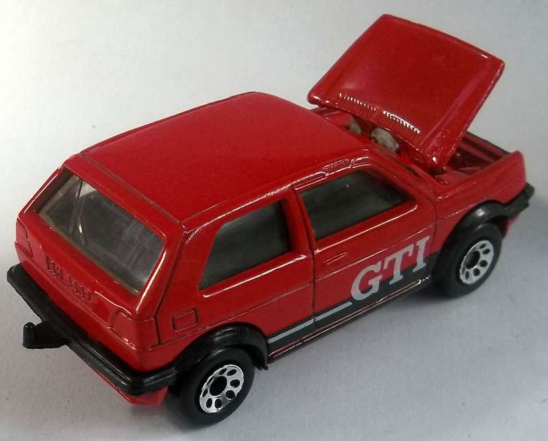 MATCHBOX Lesney Superfast Volkswagen Golf GTi Made in Macau 1985 Vintage Car