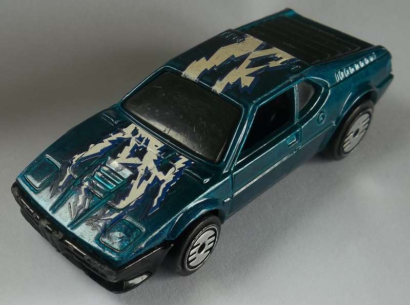 Hot Wheels Wind Splitter BMW M1 Matchbox Scale Model Car Made in 1981 Vinage Model HOTWHEELS