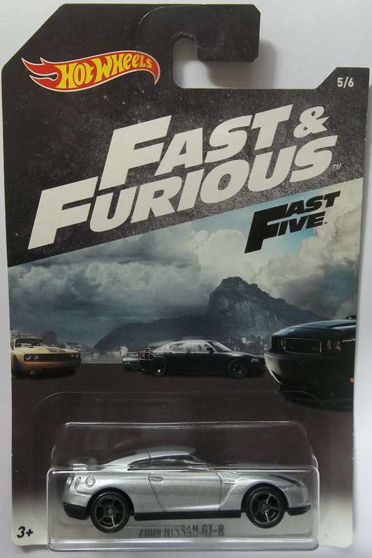 Hot Wheels Fast & Furious 2009 Nissan GT-R 2017 ( Matchbox Scale ) HOTWHEELS