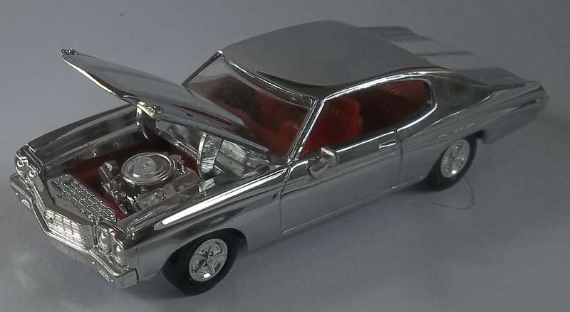 Racing Champions 1970 Chevrolet Chevelle Similar to Matchbox bigger than 1/64 Rubber tyres 8.5cm