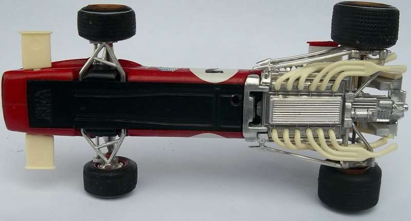 Brumm Ferrari F-1 Vintage Racing Car Made in Italy 1/43 Scale Similar scale to Dinky