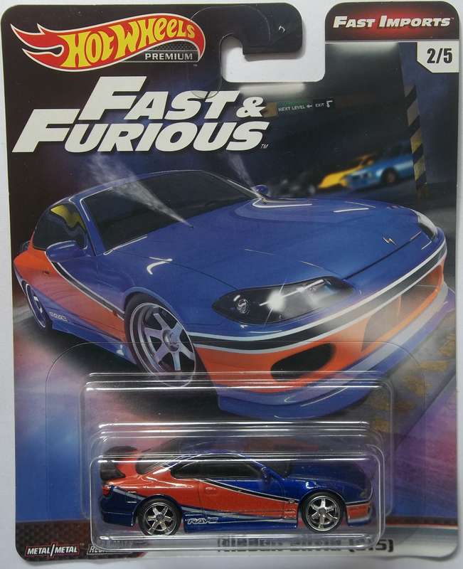 Hot Wheels Premium Fast & Furious REAL RIDERS Nissan Silvia ( Matchbox Scale ) HOTWHEELS
