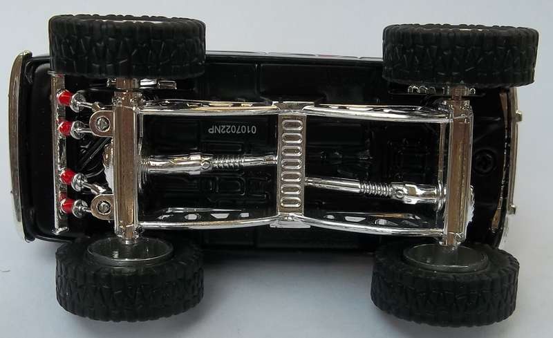 Jada Toys 1957 Chevrolet Suburban Monster Truck  Measures 8cm long with Rubber Tyres Like Matchbox