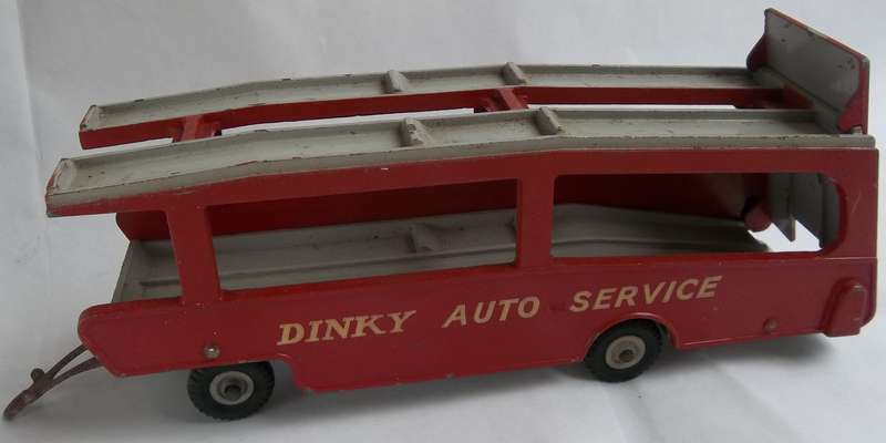 Dinky Toys #984 Car Carrier & #985 Trailer (2 Models) Vintage 1958 SUPERTOYS Rare