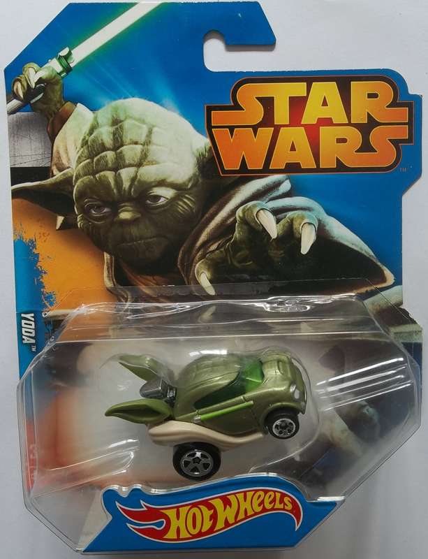 Hot Wheels Star Wars Yoda Like Matchbox Scale HOTWHEELS 2014 Model Car