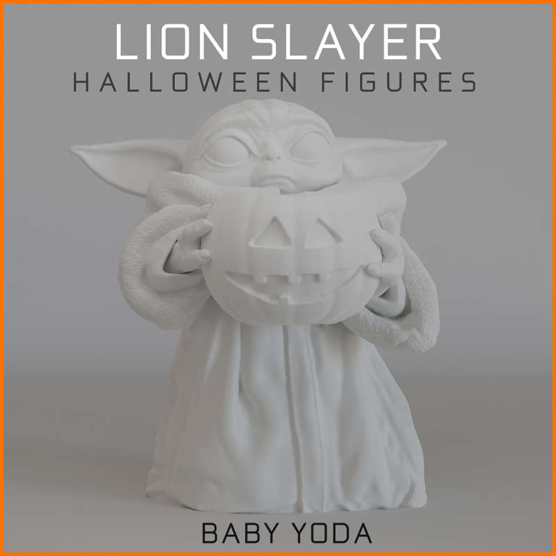 Baby Yoda  - Horror Figure - 10cm ( Colour Options Available )
