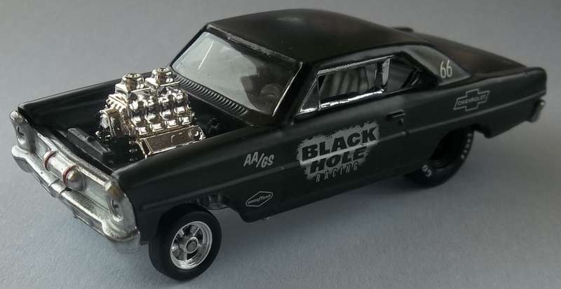 Hot Wheels Real Riders 1966 Super Chevy Nova Matchbox Scale Model Car RUBBER TIRES 2018 Model