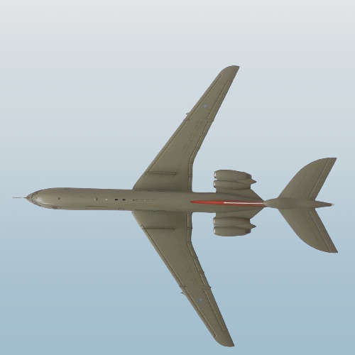 1:200 Scale, Royal Airforce, Vickers VC-10, Display Aircraft Model Aircraft