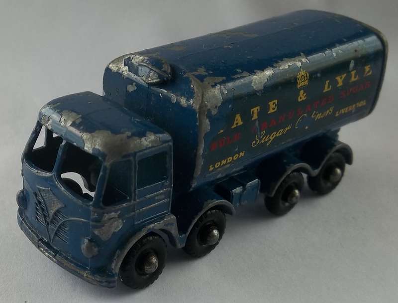Matchbox MOKO Lesney 1-75 Series Regular Wheels #10 Foden Sugar Made in England Vintage 1959 Model