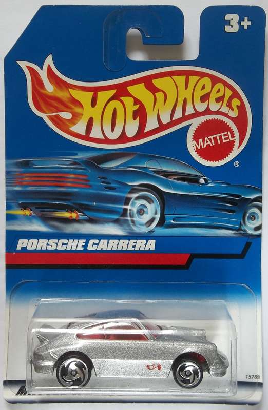 Hot Wheels Porsche Carrera METAL BASE HOTWHEELS 1997 MODEL Matchbox Scale Die Cast