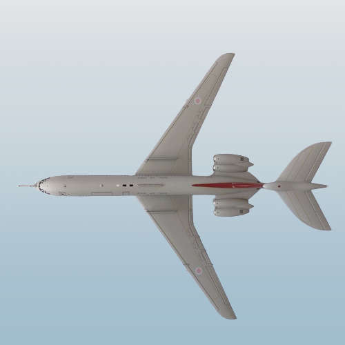 1:200 Scale, Royal Airforce Vickers VC-10 C1K, Diecast Display Aircraft Model
