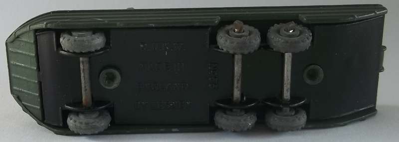 MATCHBOX Lesney 1-75 SERIES REGULAR WHEELS MOKO #55 DUKW Amphibian Military England Vintage