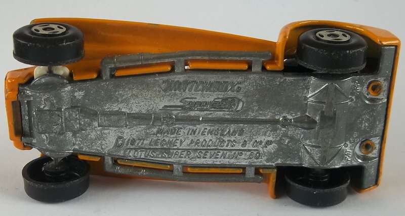 MATCHBOX Lesney Superfast #60 Lotus Super Seven Made in England VINTAGE RARE Model Car Cars