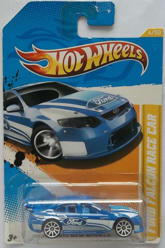 Hot Wheels Ford Falcon Race Car 2012 HOTWHEELS Matchbox boxed Model Car
