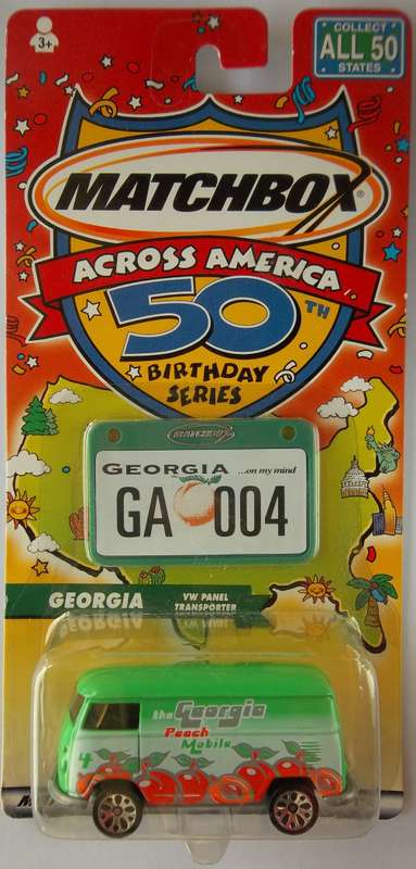 Matchbox 50th Anniversary Volkswagen VW Panel Transporter 50th Anniversary Model Boxed