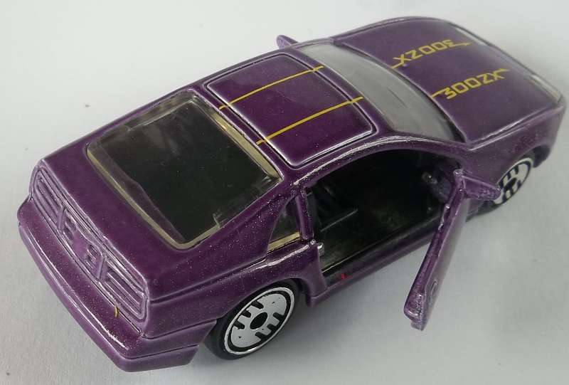 Hot Wheels Nissan 300 ZX Made in 1989 Metal Base Mint HOTWHEELS - Matchbox scale model car